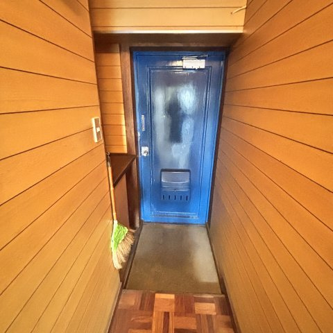 サンハイツの玄関