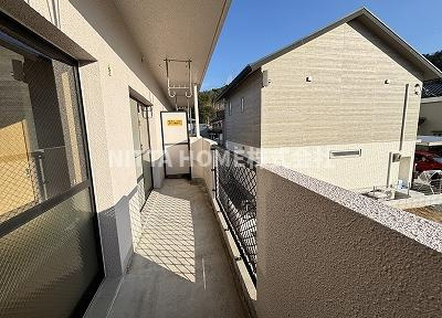 ユーミーISAのバルコニー|広々バルコニーあり♪