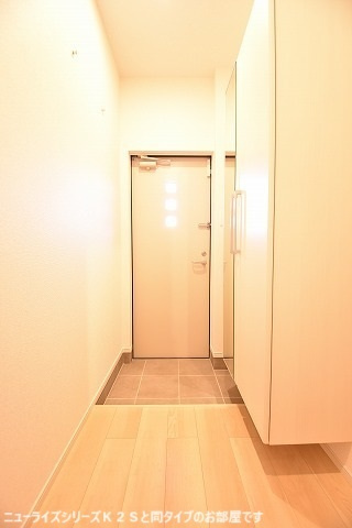 プレジールの玄関