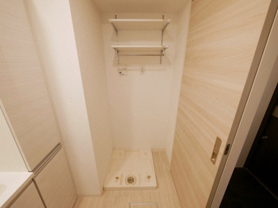 【設備】 | Residence Tresor Dieu | 洗濯機置き場です