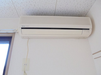 【設備】 | サンライフ野々浜　B | エアコン※イメージです