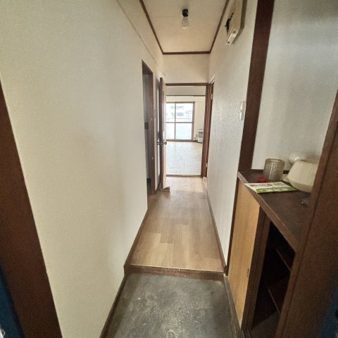 サンハイツの玄関