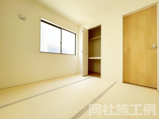 新築戸建・新築建売　いわき市若葉台1丁目【長期優良住宅】中央台北小・中央台北中の和室|同社施工例