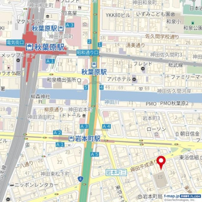 【地図】 | ハーモニーレジデンス秋葉原