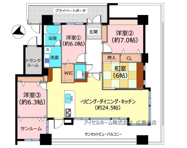 【間取り】 | フォレストコート瀬戸見サンセットビュー