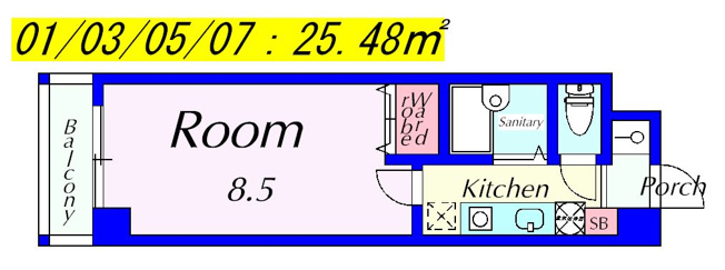 【間取り】 | プリオールＺＥＮ弐番館