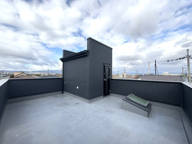 宇治市伊勢田町砂田戸建のその他|屋上