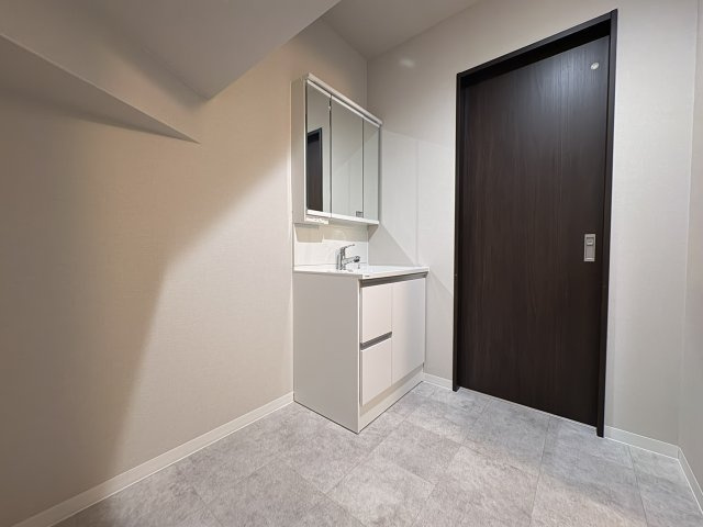 宇治市伊勢田町砂田戸建の洗面所