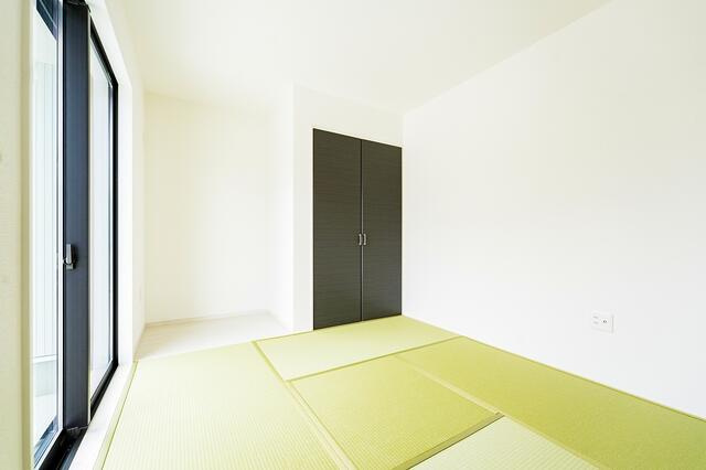 久留米市北野町　新築戸建の和室|居室としても客間としても用途に合わせて使えます