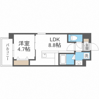 【間取り】 | Parvis Flora Tsurumi