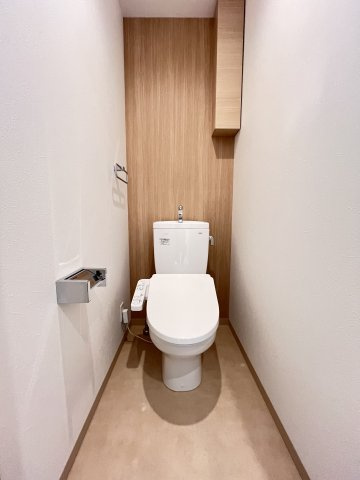 大阪市城東区蒲生１丁目の賃貸マンションのトイレ