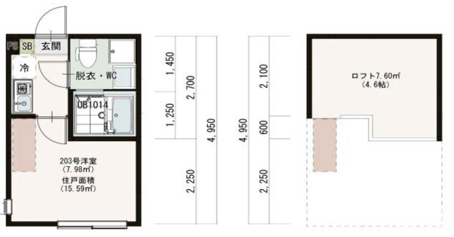 【間取り】 | malama terrace