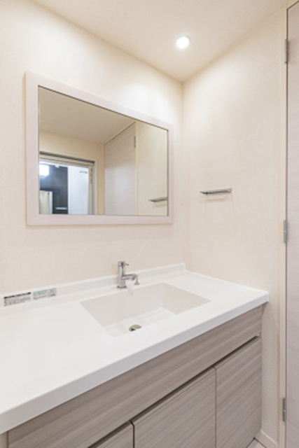 パークアクシス御成門の洗面所|※写真は同タイプ住戸です。