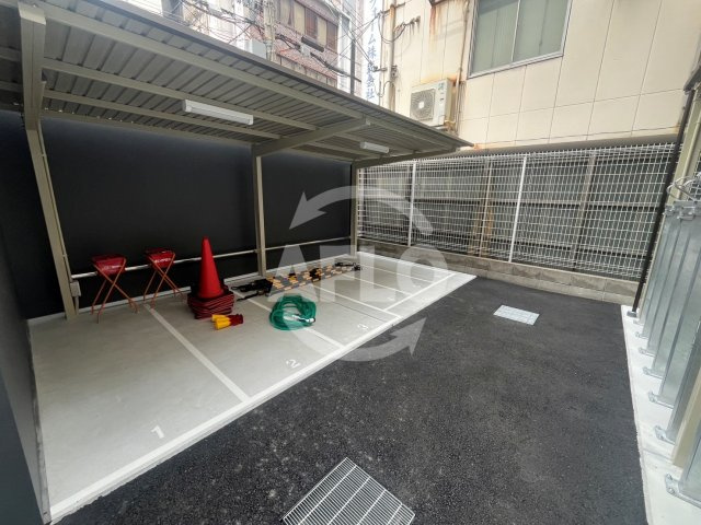 コンフォリア・リヴ北浜淡路町のその他共用部分|コンフォリア・リヴ北浜淡路町　バイク置き場