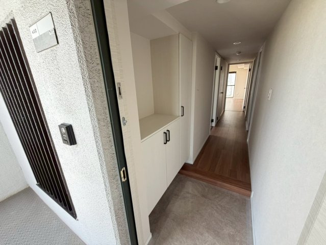 藤和シティコープ大森北棟の玄関