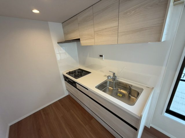 藤和シティコープ大森北棟のキッチン|広々スペースでお子様と一緒にキッチンに立ってお料理が作れます！