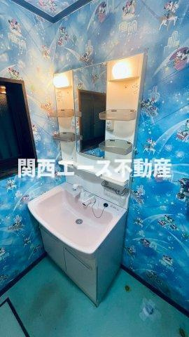 【洗面所】 | 野崎１丁目貸家