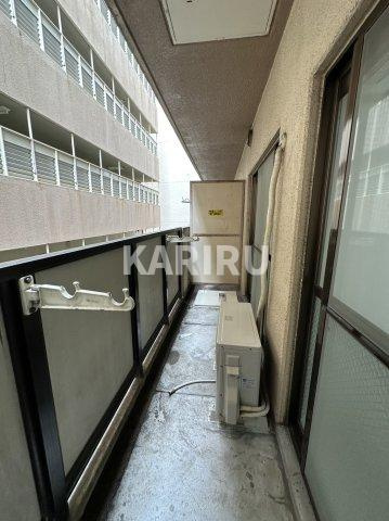 ラパンジール京橋のバルコニー