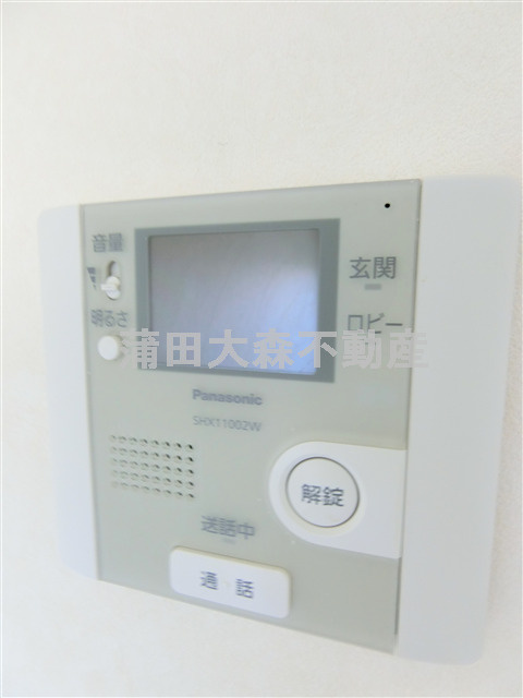 ZENの設備|TVモニター付オートロック　インターホン