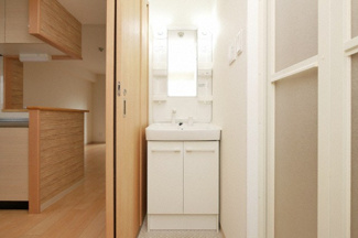 【洗面所】 | THE TERRACE天王寺 MK | 洗面所です