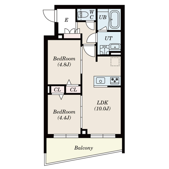 【間取り】 | S-RESIDENCE高井戸EAST 