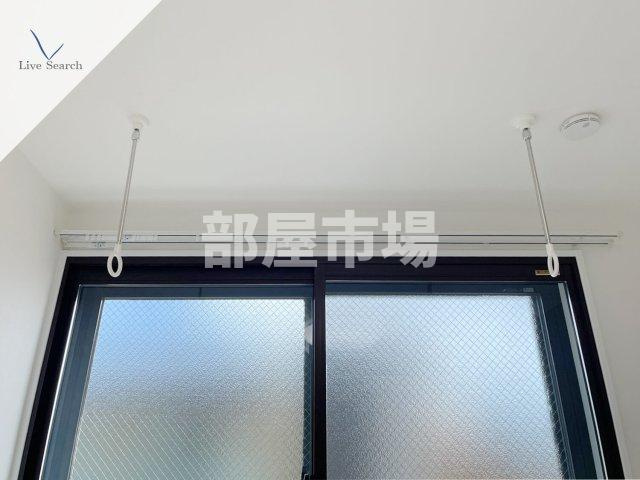 三ノ輪アパートメントの設備|室内物干し