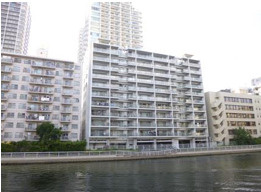 サンフル芝浦キャナルオーパスの外観