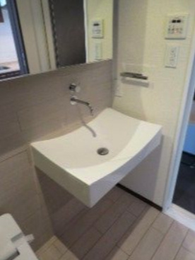 プラティーク清澄白河の洗面所