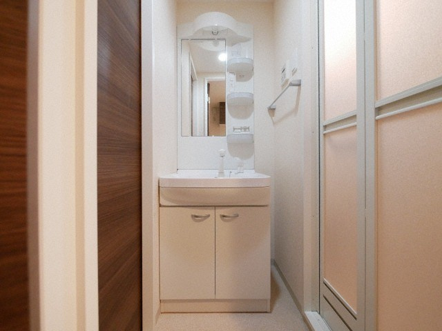 Luxe新大阪IIの独立洗面台