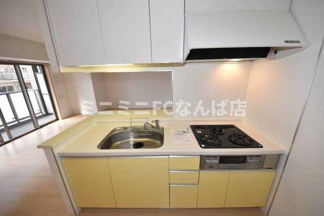 グランルージュ谷町六丁目のキッチン