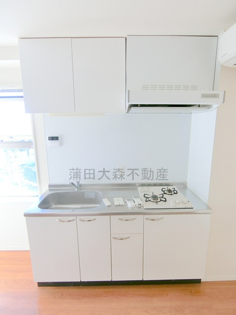 カレススタイル多摩川のキッチン|2口ガスシステムキッチン