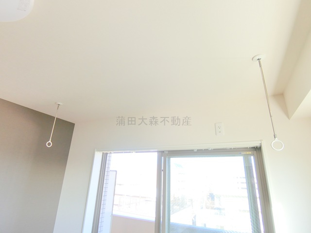 カレススタイル多摩川の設備|室内物干し金具