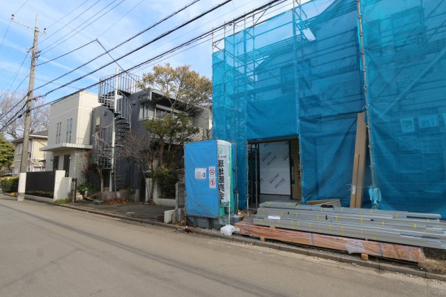 【GRAFARE　ZEH水準仕様】小平市上水新町５期の外観|ZEH水準の住宅で、住宅ローン控除などの優遇もございます♪住宅性能評価７項目にて最高等級取得♪