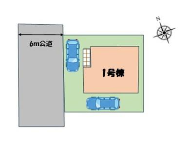 【GRAFARE　ZEH水準仕様】小平市上水新町５期の完成予想図|車種によりますがカースペースも2台分ございます。