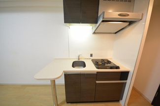 【キッチン】 | ISM谷町六丁目 | ISM谷町六丁目　ガス2口コンロシステムキッチン