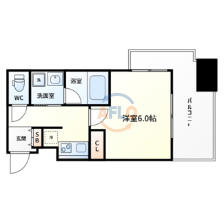 【間取り】 | ISM谷町六丁目 | ISM谷町六丁目　使い勝手の良い間取り