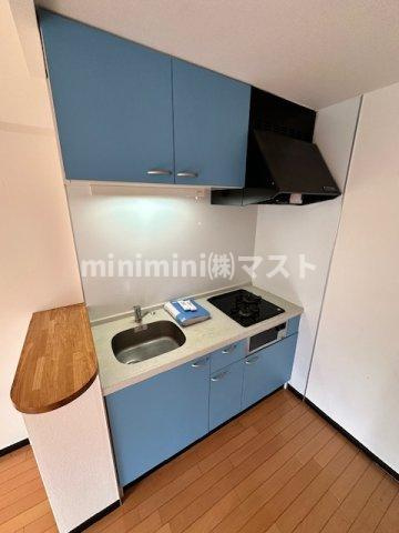 大阪市北区南扇町の賃貸マンションのキッチン