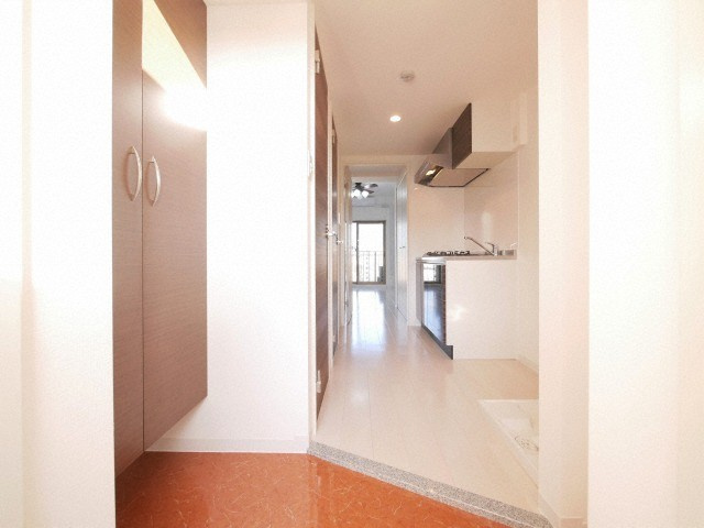 Luxe新大阪αの玄関