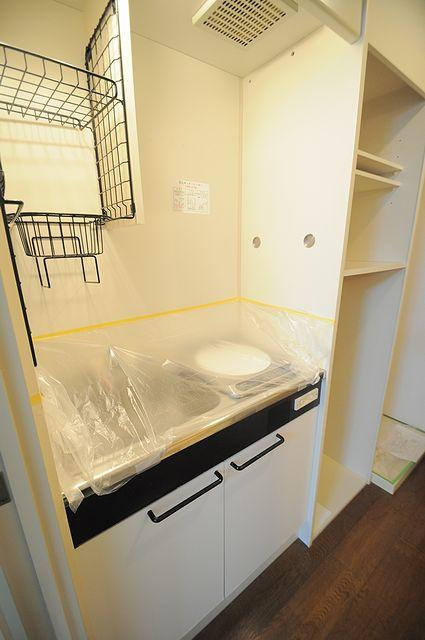 大阪市都島区中野町４丁目の賃貸マンションのキッチン