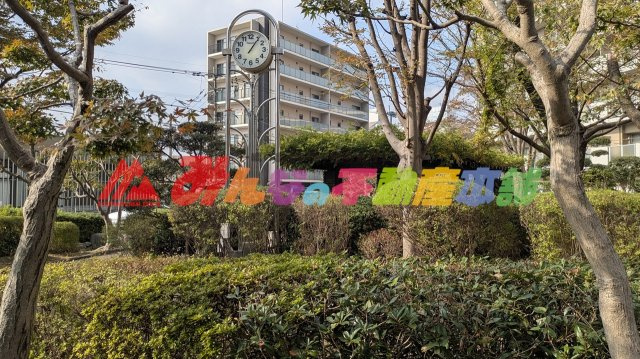 ファミールハイツ久留米弐番館の中庭