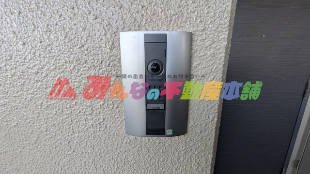 ファミールハイツ久留米弐番館の玄関