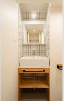 【洗面所】 | ハイホーム市ヶ谷 | スペースが確保できる洗面所です