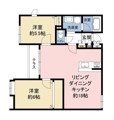 【間取り】 | プランタン西公園☆仲介手数料無料☆