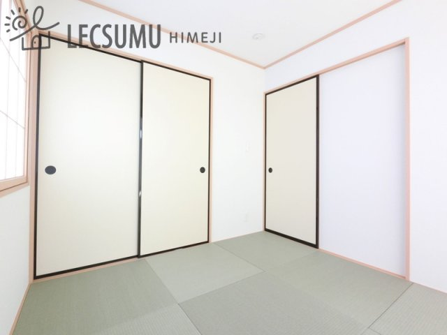 姫路市庄田/新築戸建の和室|同社施工例