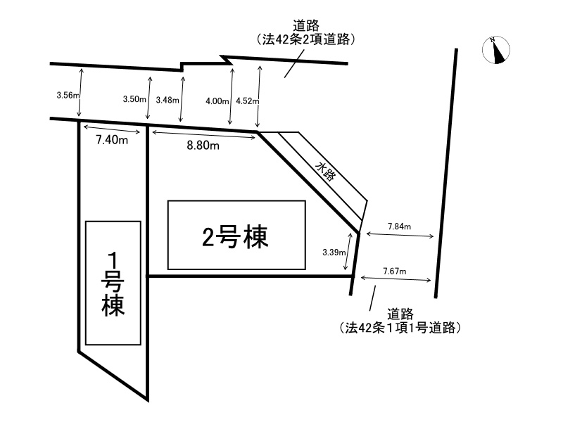 姫路市花田町加納原田第11/新築戸建の区画図