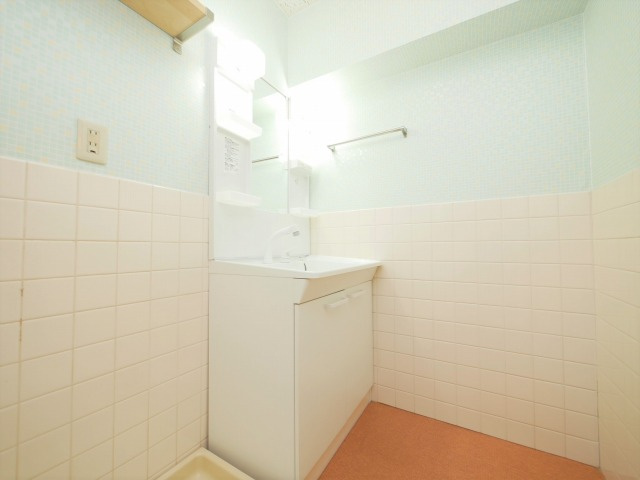 生玉パークハイツの洗面所