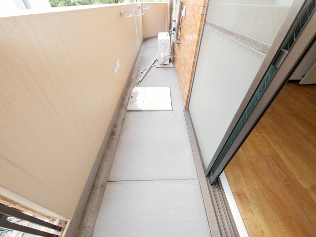 生玉パークハイツのバルコニー