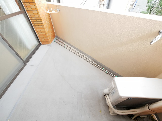 生玉パークハイツのバルコニー