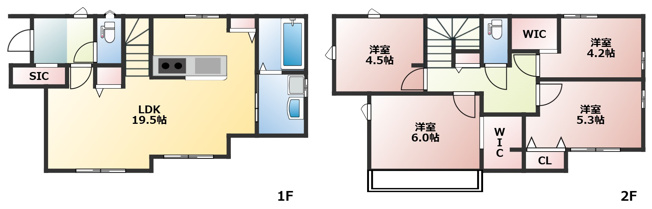 【間取り】 | 糟屋郡粕屋町花ヶ浦4丁目戸建 | ４LDK