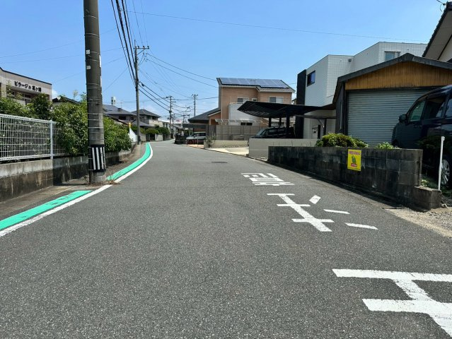 【前面道路含む現地写真】 | 糟屋郡粕屋町花ヶ浦4丁目戸建 | 前面道路広いです